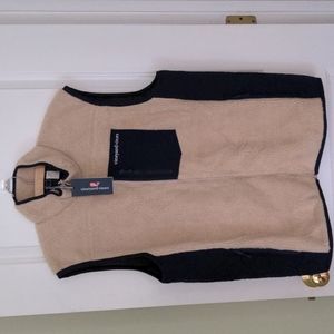 🆕VINEYARD VINES Men’s Sherpa Vest, XL
